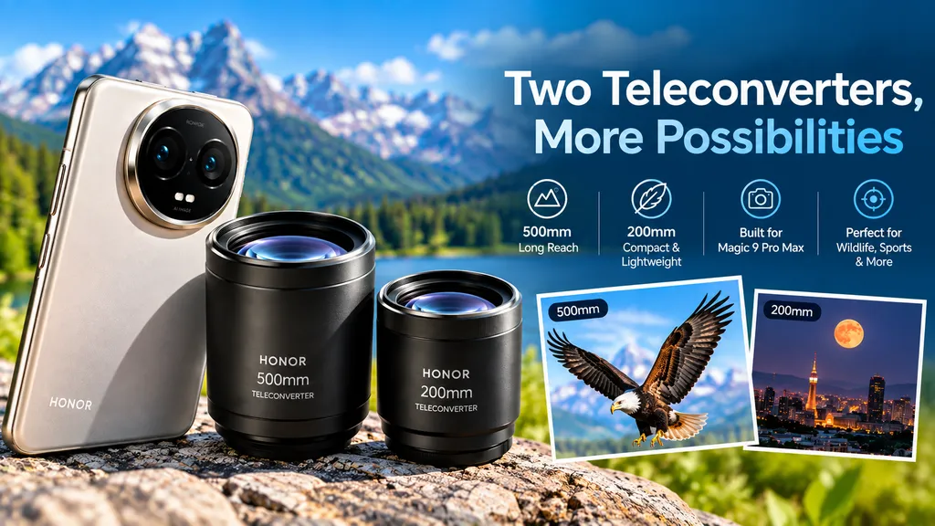 Honor 500mm and 200mm Teleconverters Photography Features