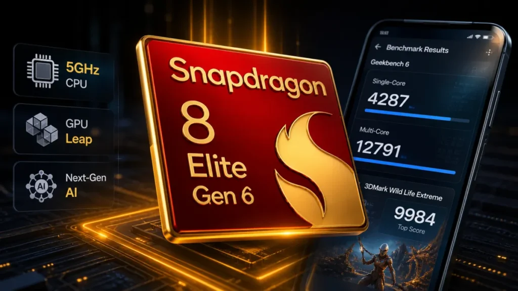 Snapdragon 8 Elite Gen 6 Benchmarks